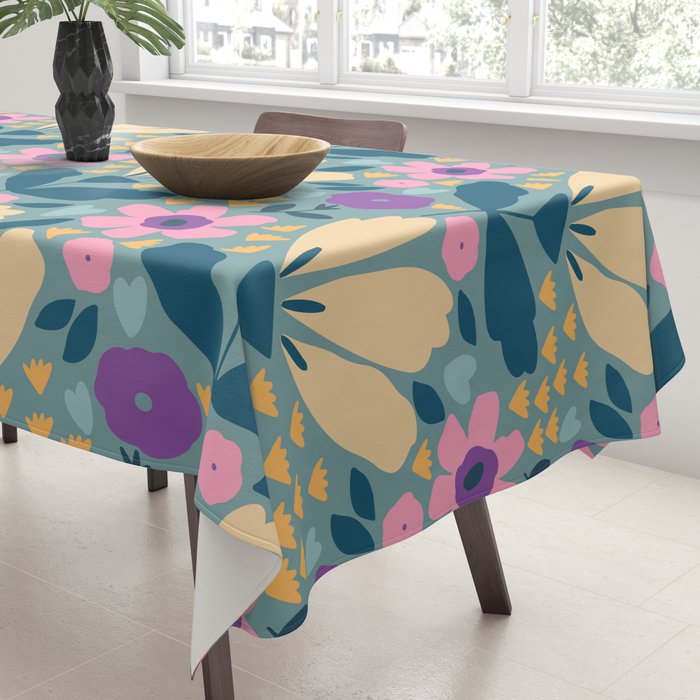 Pretty Bloom - Spring Vibe Tablecloth Gallery Image 3