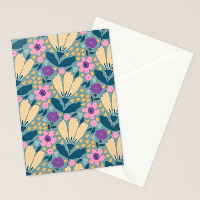 Pretty Bloom - Spring Vibe Stationery Card Gallery Image 2