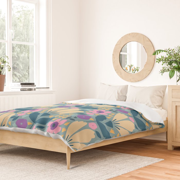 Pretty Bloom - Spring Vibe Duvet Cover Gallery Image 2