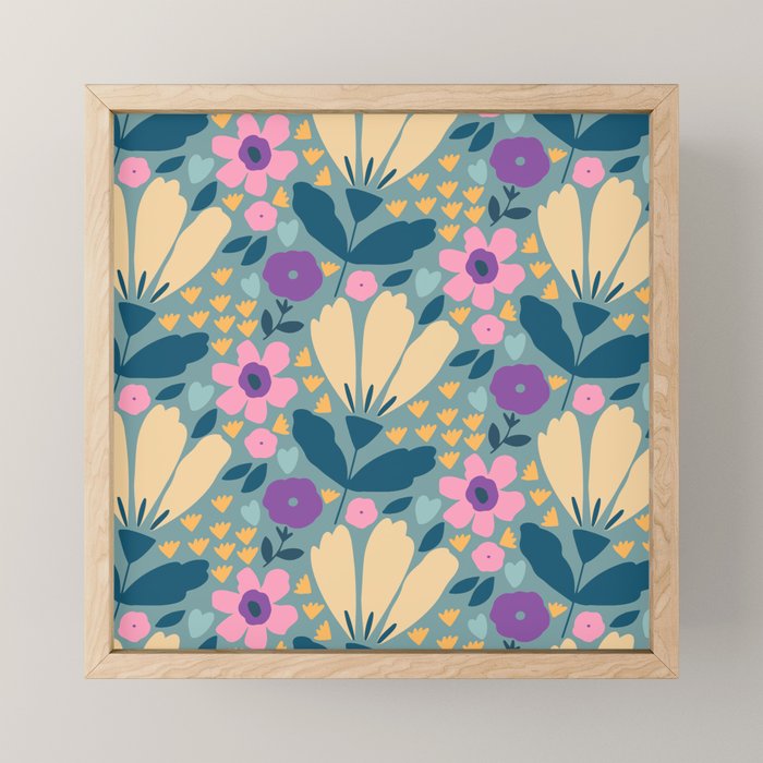 Pretty Bloom - Spring Vibe Mini Art Print Gallery Image 1