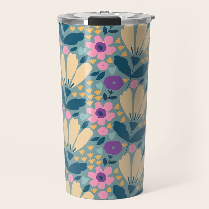 Pretty Bloom - Spring Vibe Travel Mug Gallery Image 1