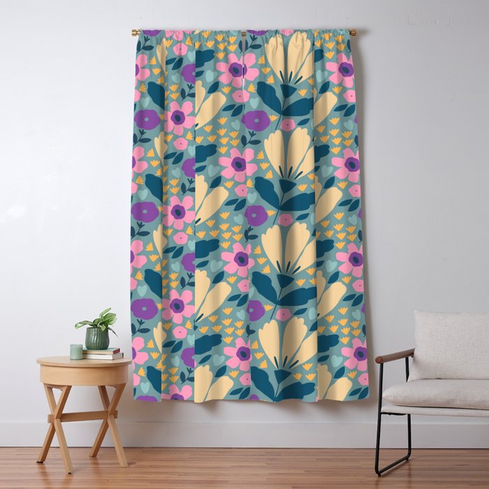 Pretty Bloom - Spring Vibe Window Curtain Gallery Image 5