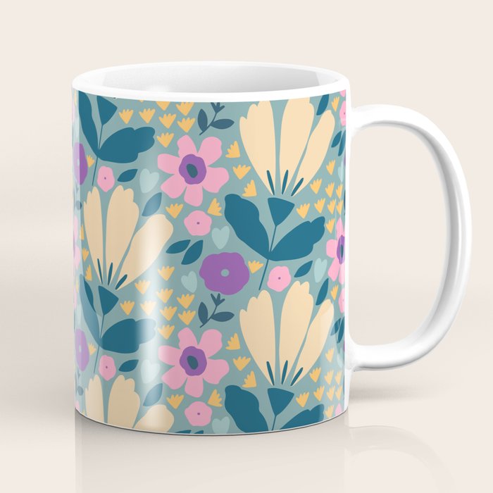 Pretty Bloom - Spring Vibe Coffee Mug Gallery Image 1