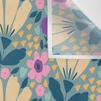 Pretty Bloom - Spring Vibe Wall Tapestry Gallery Image 3