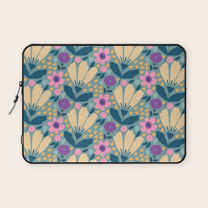 Pretty Bloom - Spring Vibe Laptop Sleeve Gallery Image 1