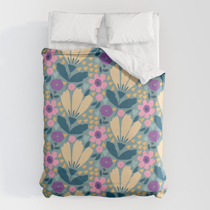 Pretty Bloom - Spring Vibe Duvet Cover Gallery Image 6