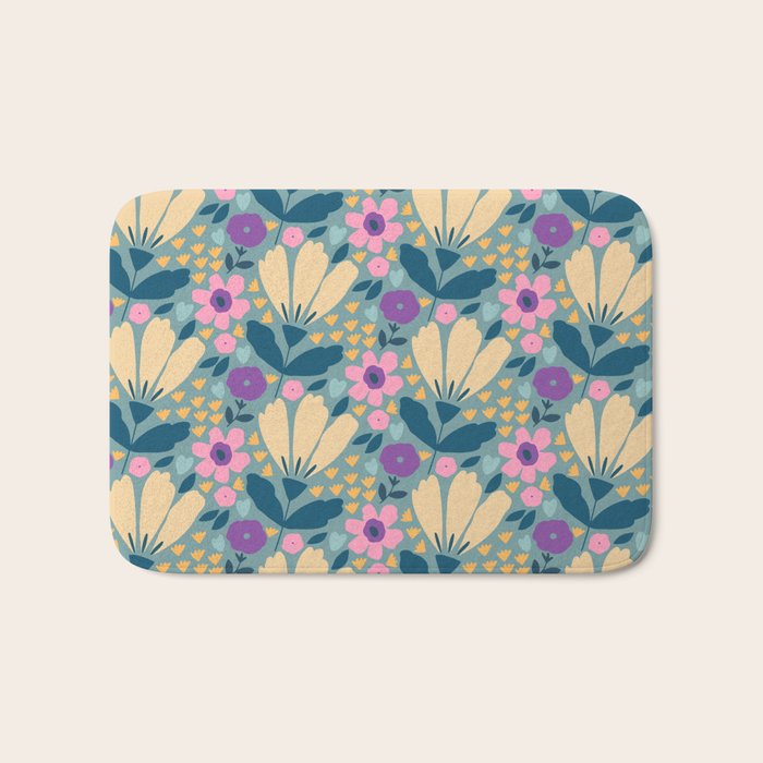 Pretty Bloom - Spring Vibe Bath Mat Gallery Image 1