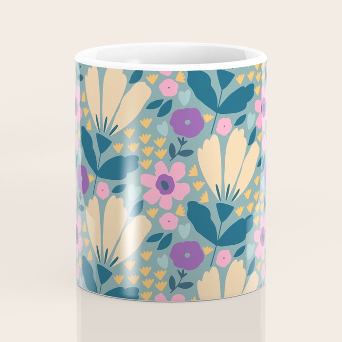 Pretty Bloom - Spring Vibe Coffee Mug Gallery Image 4