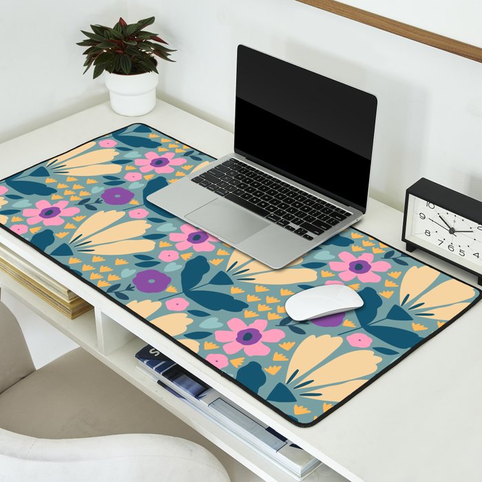 Pretty Bloom - Spring Vibe Desk Mat Gallery Image 2