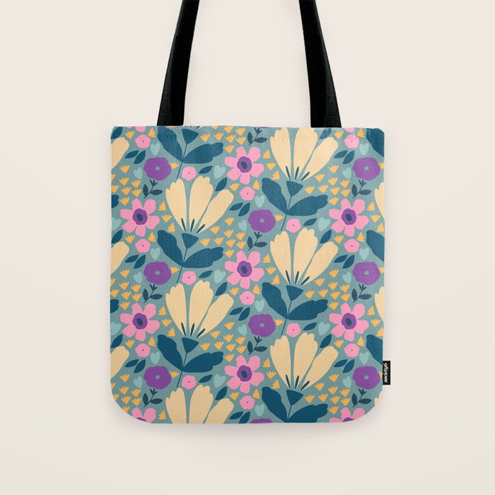 Pretty Bloom - Spring Vibe Tote Bag Gallery Image 1