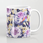 Bird in the rose bush D Coffee Mug Gallery Image 1