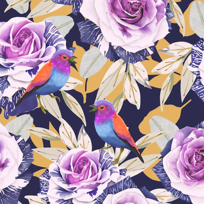 Bird in the rose bush D Coffee Mug Gallery Image 2