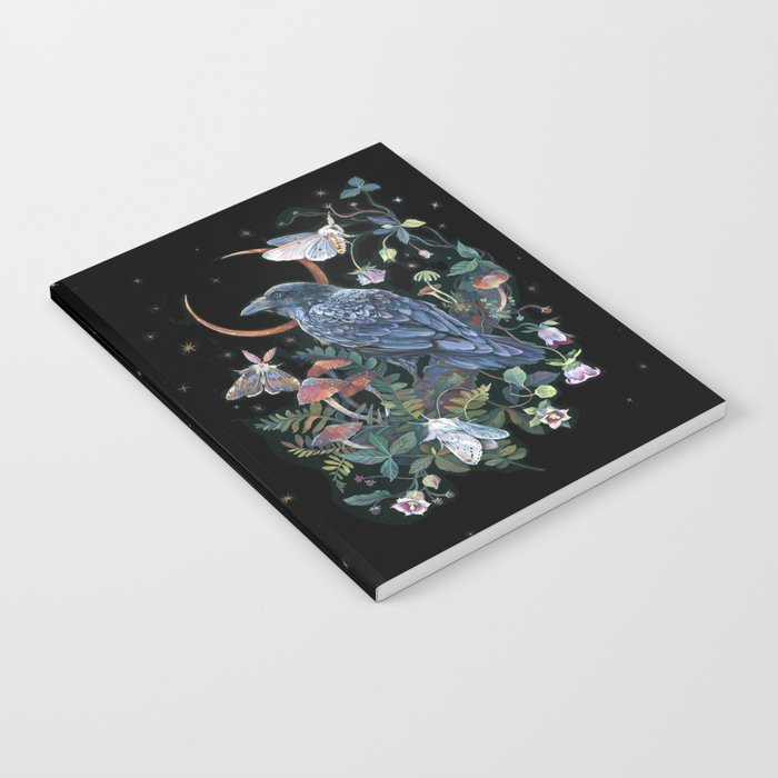 Moon Raven  Notebook Gallery Image 1