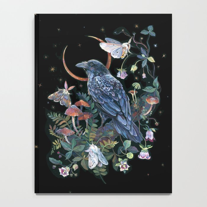 Moon Raven  Notebook Gallery Image 4