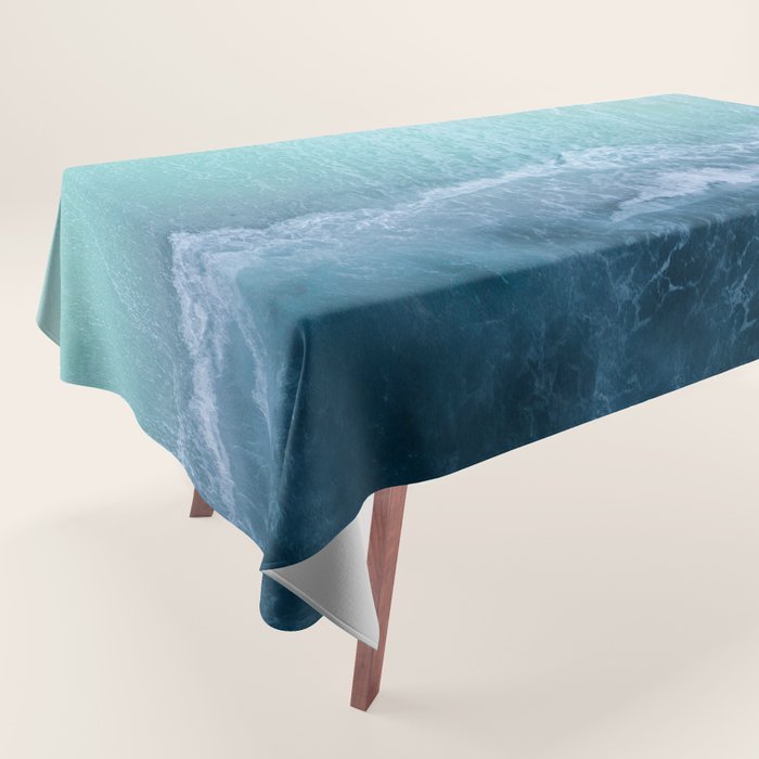 Turquoise Sea Tablecloth Gallery Image 1