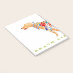 Yellow Dog Lab Buoy Beach Dog Watercolor Notebook Gallery Image 3