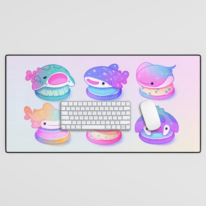 Sea macaron Desk Mat Gallery Image 1