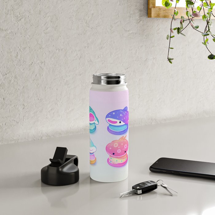 Sea macaron Water Bottle Gallery Image 4