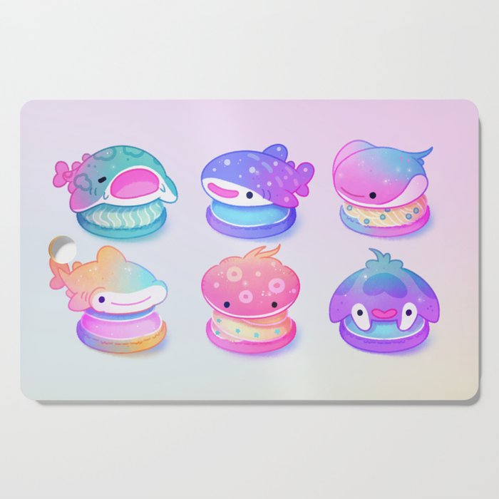 Sea macaron Cutting Board Gallery Image 1