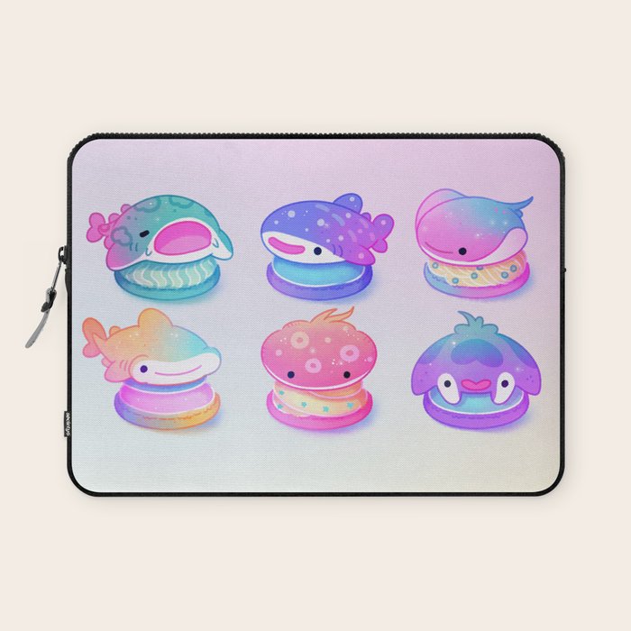 Sea macaron Laptop Sleeve Gallery Image 1