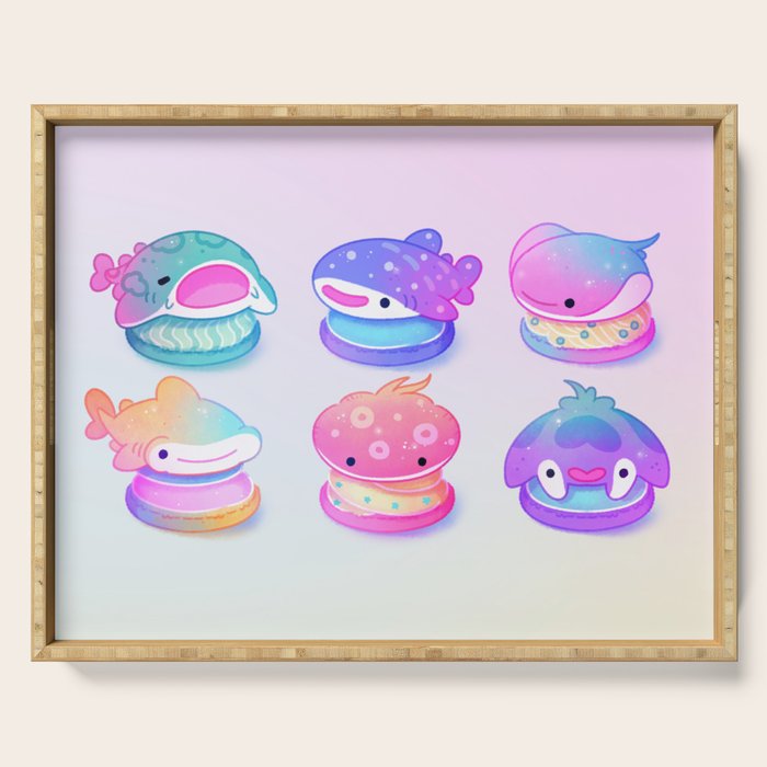 Sea macaron Serving Tray Gallery Image 1