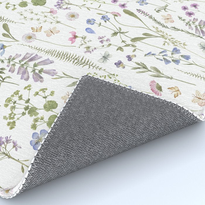Hygge Summer Wildflowers Meadow Rug Gallery Image 4