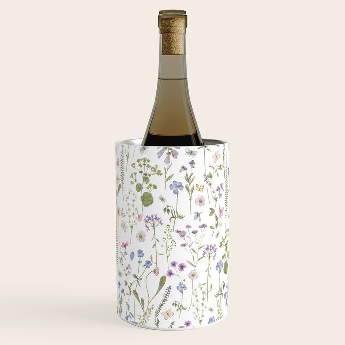 Hygge Summer Wildflowers Meadow Wine Chiller Gallery Image 1