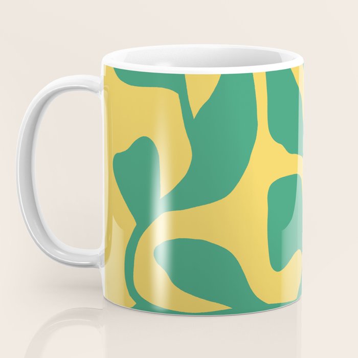 Midcentury Hibiscus 2 Coffee Mug Gallery Image 3