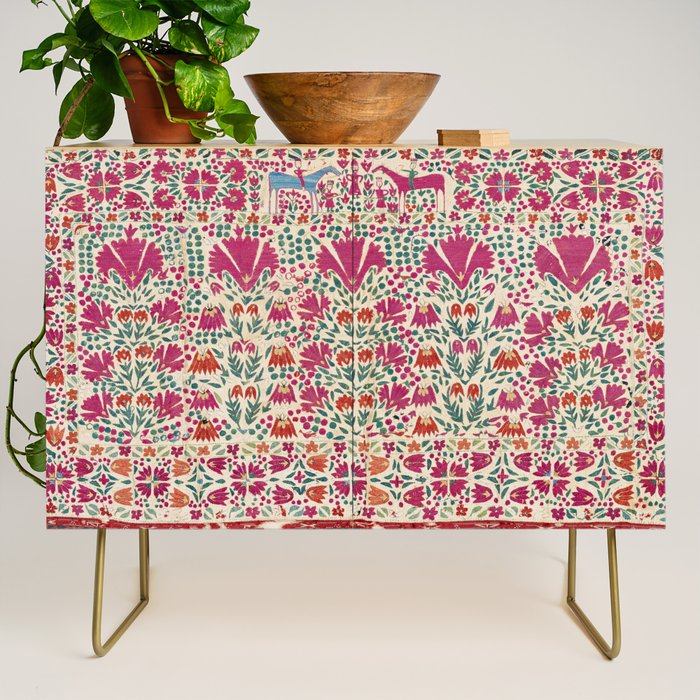 Tekke Asmalyk Embroidered Trapping Print Credenza Gallery Image 1