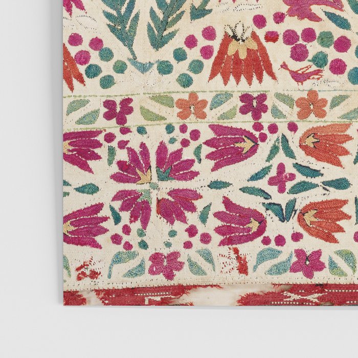 Tekke Asmalyk Embroidered Trapping Print Poster Gallery Image 3