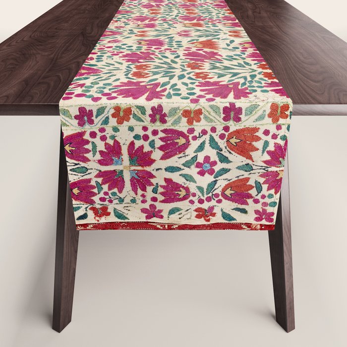 Tekke Asmalyk Embroidered Trapping Print Table Runner Gallery Image 1