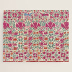 Tekke Asmalyk Embroidered Trapping Print Jigsaw Puzzle Gallery Image 1