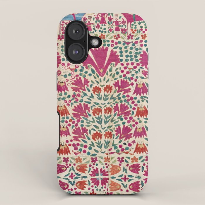 Tekke Asmalyk Embroidered Trapping Print iPhone Case Gallery Image 1
