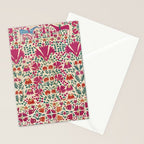 Tekke Asmalyk Embroidered Trapping Print Stationery Card Gallery Image 2