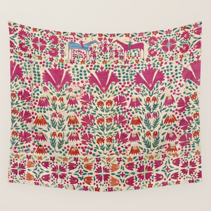 Tekke Asmalyk Embroidered Trapping Print Wall Tapestry Gallery Image 4