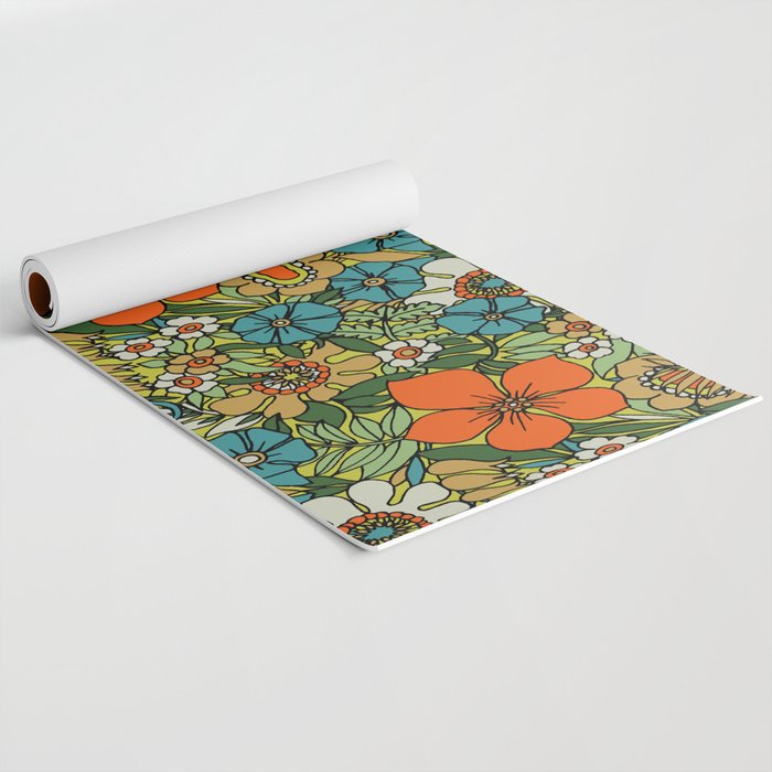 70s Plate Yoga Mat Gallery Image 2