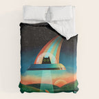 The Purrfect Alien Duvet Cover Gallery Image 6