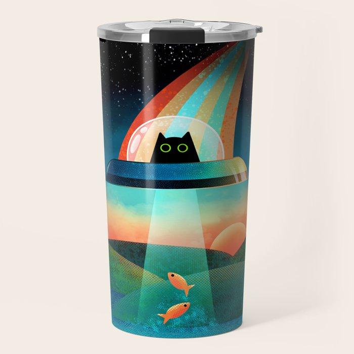 The Purrfect Alien Travel Mug Gallery Image 1