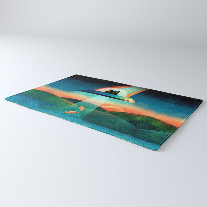 The Purrfect Alien Rug Gallery Image 3