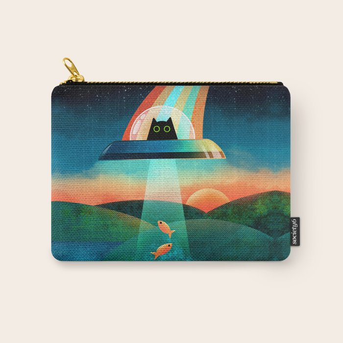 The Purrfect Alien Carry All Pouch Gallery Image 1