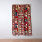 Red Forest Path Window Curtain Gallery Image 3