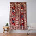 Red Forest Path Window Curtain Gallery Image 5