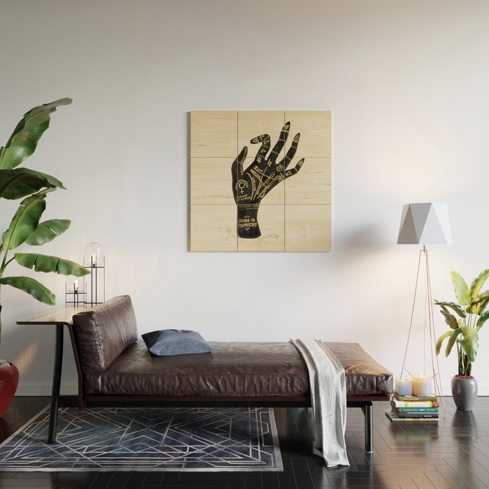 Palmistry Wood Wall Art Gallery Image 2