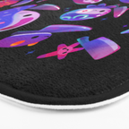 Stabby marine life Bath Mat Gallery Image 3