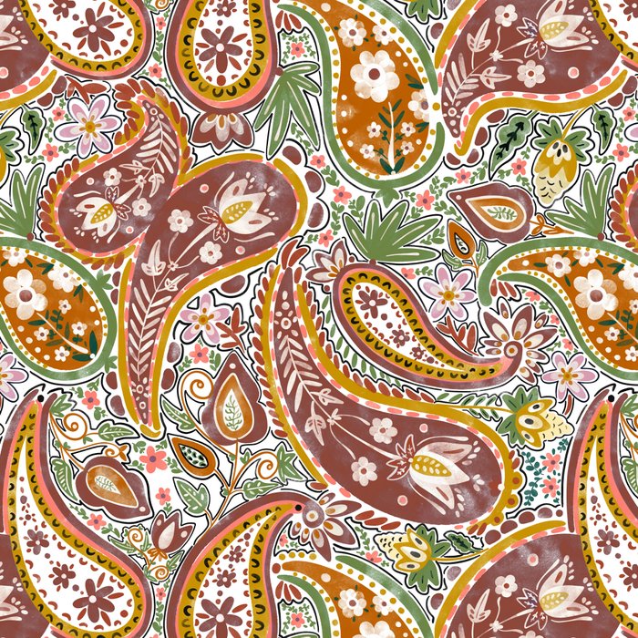 Rustic Paisley Delight Coffee Mug Gallery Image 2