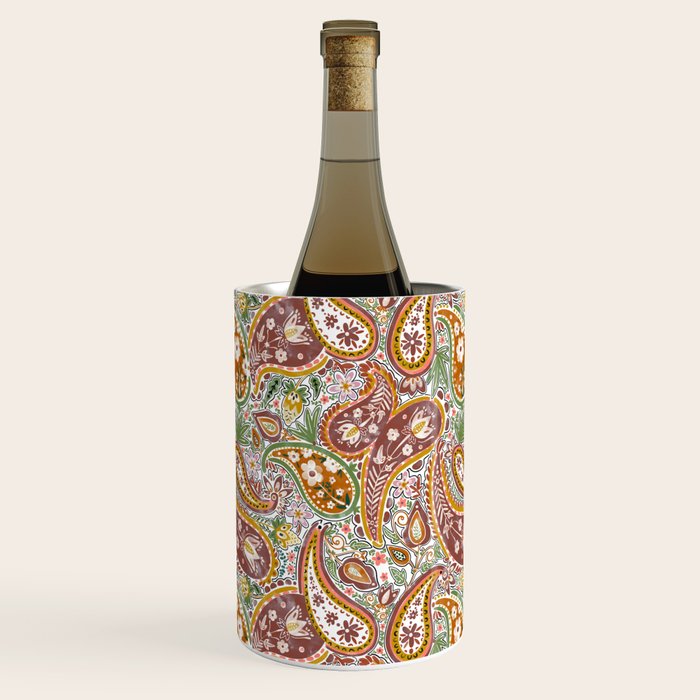 Rustic Paisley Delight Wine Chiller Gallery Image 3