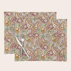 Rustic Paisley Delight Placemat Gallery Image 1