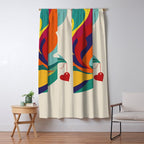 Love Message Window Curtain Gallery Image 5