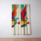 Love Message Window Curtain Gallery Image 3