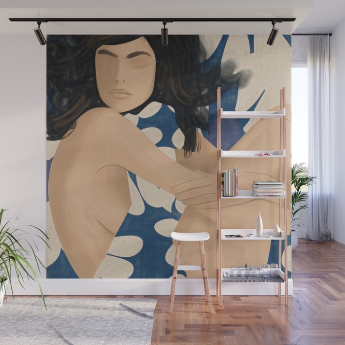 Abstract Art Female Figure 34 Wall Mural Gallery Image 1